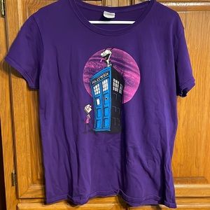 Invader zim dr who tshirt size x- large